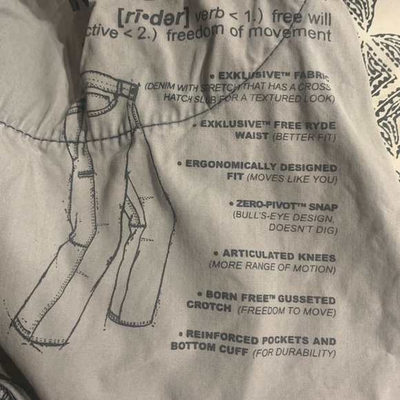 Men’s Black Distressed KUHL RYDR Jeans Size 36/32 - Picture 4 of 5